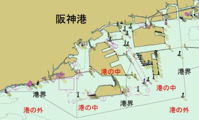 港地図
